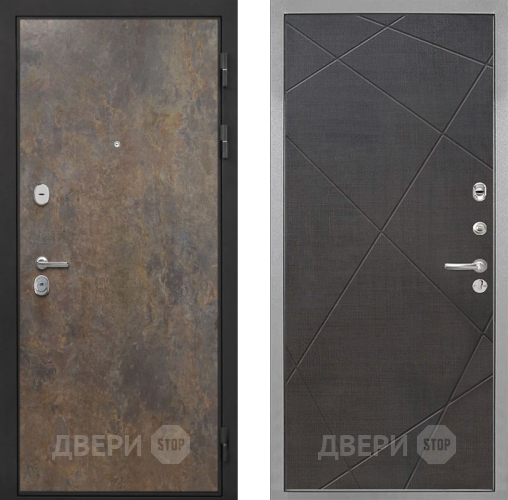 Входная металлическая Дверь Интекрон (INTECRON) Гектор Гранж Лучи-М Венге распил кофе в Фрязино