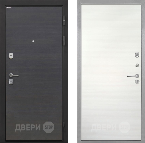 Входная металлическая Дверь Интекрон (INTECRON) Гектор Эковенге Гладкая Дуб сильвер поперечный в Фрязино