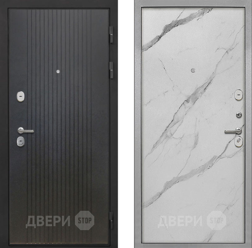 Дверь Интекрон (INTECRON) Гектор ФЛ-295 Гладкая Мрамор натуральный арктик в Фрязино