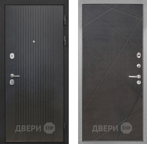 Входная металлическая Дверь Интекрон (INTECRON) Гектор ФЛ-295 Лучи-М Венге распил кофе в Фрязино