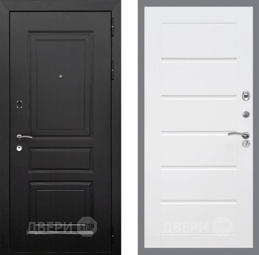 Входная металлическая Дверь Рекс (REX) 6 Венге Сити Белый ясень в Фрязино