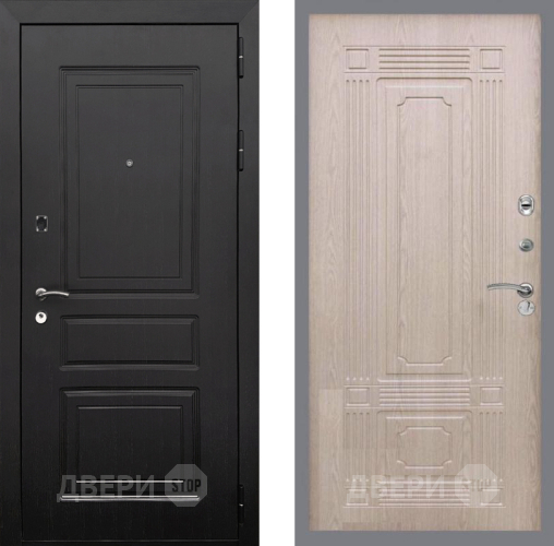 Входная металлическая Дверь Рекс (REX) 6 Венге FL-2 Беленый дуб в Фрязино