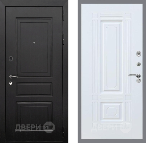 Входная металлическая Дверь Рекс (REX) 6 Венге FL-2 Силк Сноу в Фрязино