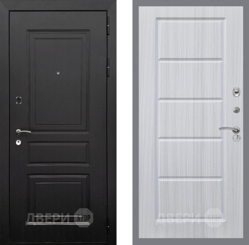 Входная металлическая Дверь Рекс (REX) 6 Венге FL-39 Сандал белый в Фрязино