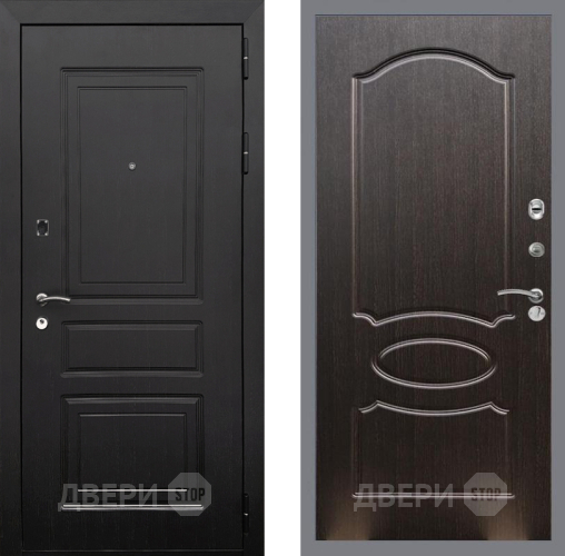 Входная металлическая Дверь Рекс (REX) 6 Венге FL-128 Венге светлый в Фрязино