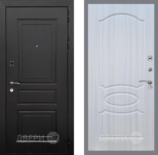 Входная металлическая Дверь Рекс (REX) 6 Венге FL-128 Сандал белый в Фрязино