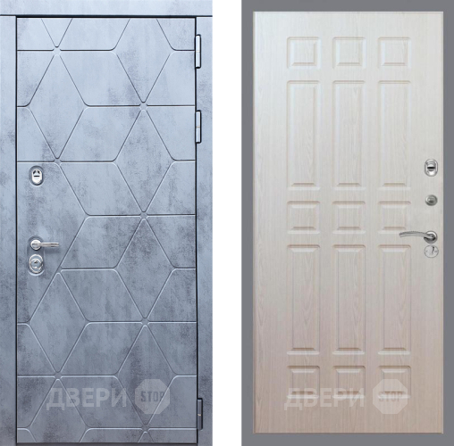 Входная металлическая Дверь Рекс (REX) 28 FL-33 Беленый дуб в Фрязино