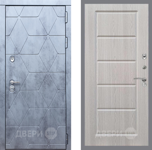 Входная металлическая Дверь Рекс (REX) 28 FL-39 Беленый дуб в Фрязино