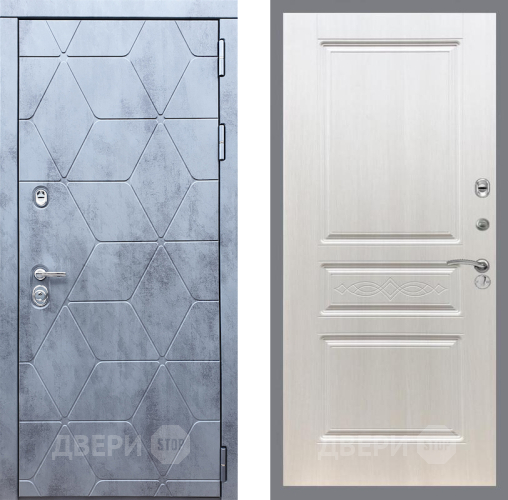 Входная металлическая Дверь Рекс (REX) 28 FL-243 Лиственница беж в Фрязино