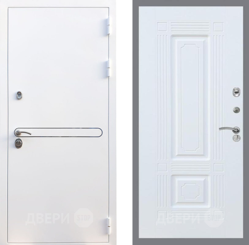 Входная металлическая Дверь Рекс (REX) 27 FL-2 Силк Сноу в Фрязино