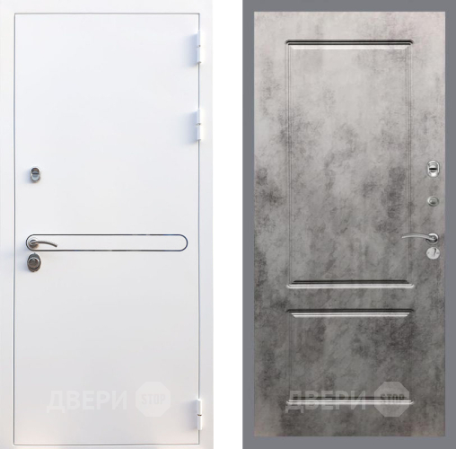 Входная металлическая Дверь Рекс (REX) 27 FL-117 Бетон темный в Фрязино