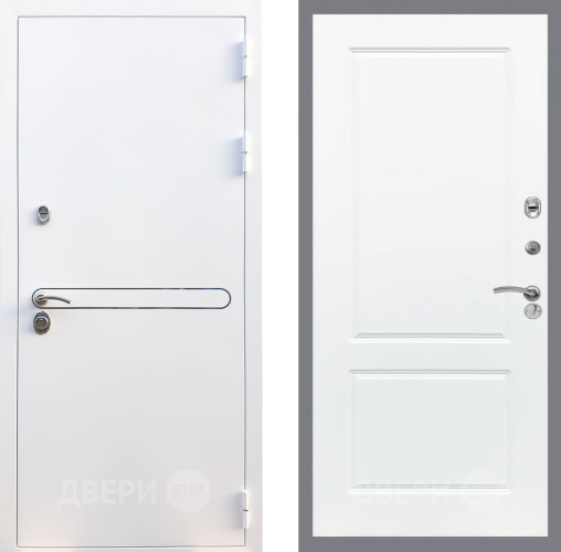 Входная металлическая Дверь Рекс (REX) 27 FL-117 Силк Сноу в Фрязино