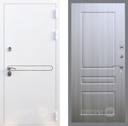 Входная металлическая Дверь Рекс (REX) 27 FL-243 Сандал белый в Фрязино