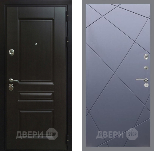 Входная металлическая Дверь Рекс (REX) Премиум-Н FL-291 Силк титан в Фрязино