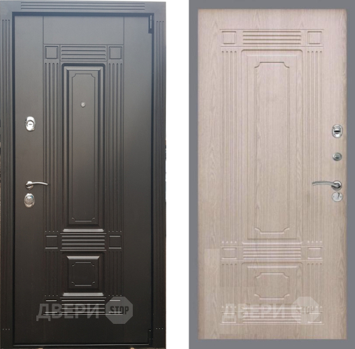 Входная металлическая Дверь Рекс (REX) 9 FL-2 Беленый дуб в Фрязино