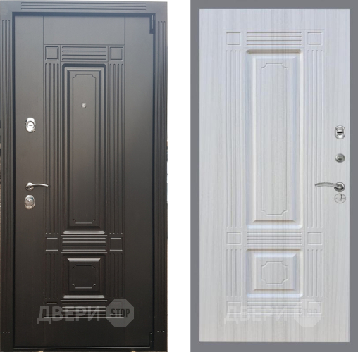 Входная металлическая Дверь Рекс (REX) 9 FL-2 Сандал белый в Фрязино