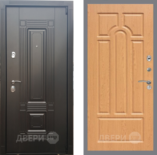 Входная металлическая Дверь Рекс (REX) 9 FL-58 Дуб в Фрязино