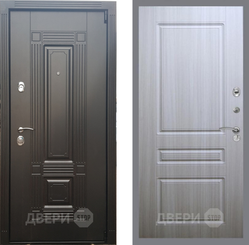 Входная металлическая Дверь Рекс (REX) 9 FL-243 Сандал белый в Фрязино