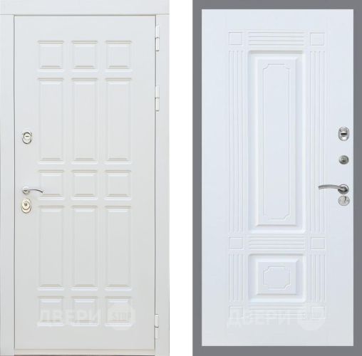 Входная металлическая Дверь Рекс (REX) 8 Силк Сноу FL-2 Силк Сноу в Фрязино