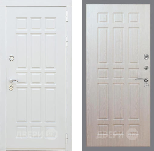 Дверь Рекс (REX) 8 Силк Сноу FL-33 Беленый дуб в Фрязино