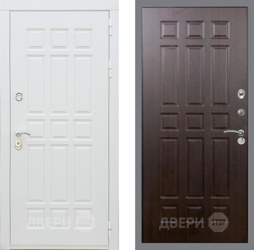 Входная металлическая Дверь Рекс (REX) 8 Силк Сноу FL-33 Венге в Фрязино