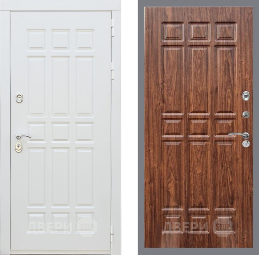 Дверь Рекс (REX) 8 Силк Сноу FL-33 орех тисненый в Фрязино