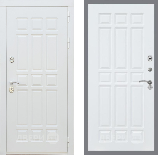 Входная металлическая Дверь Рекс (REX) 8 Силк Сноу FL-33 Силк Сноу в Фрязино