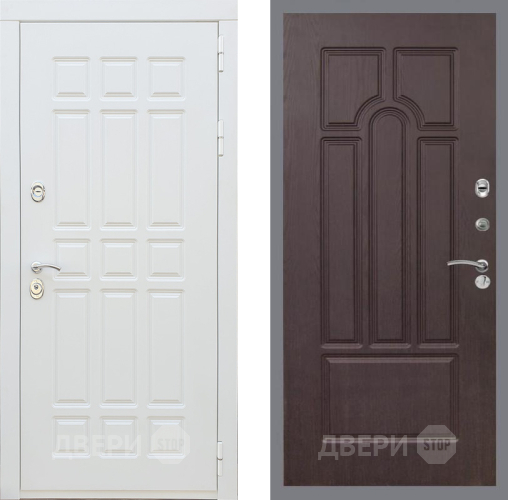 Входная металлическая Дверь Рекс (REX) 8 Силк Сноу FL-58 Венге в Фрязино