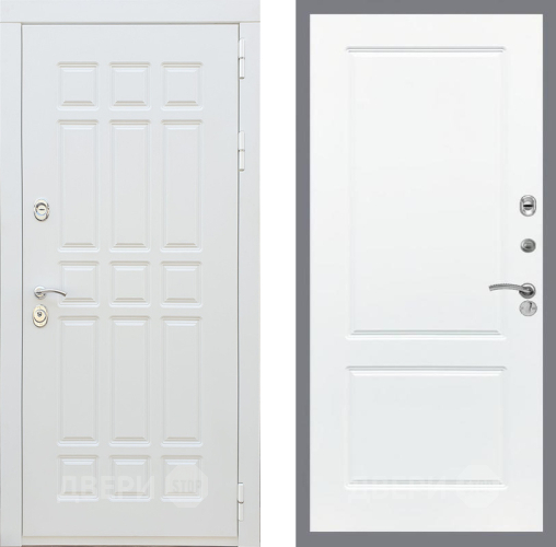 Входная металлическая Дверь Рекс (REX) 8 Силк Сноу FL-117 Силк Сноу в Фрязино