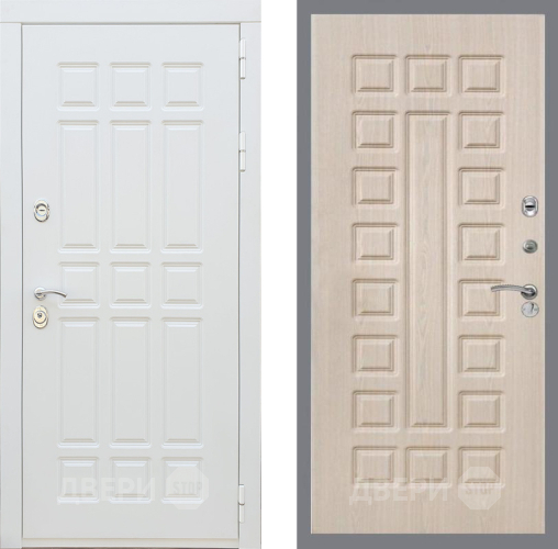 Дверь Рекс (REX) 8 Силк Сноу FL-183 Беленый дуб в Фрязино