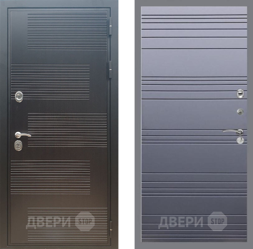 Входная металлическая Дверь Рекс (REX) премиум 185 Line Силк титан в Фрязино