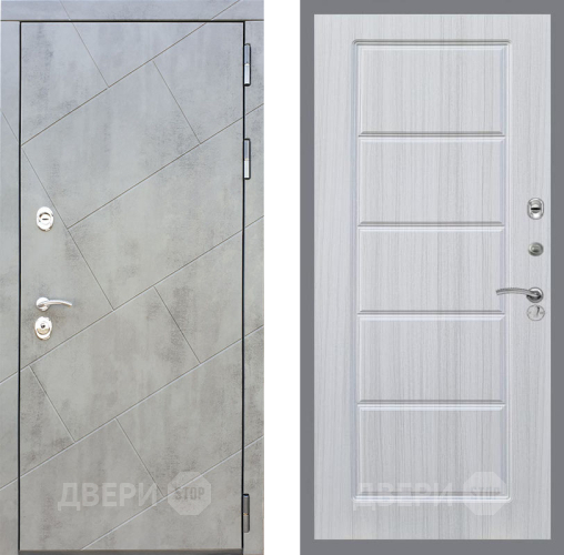 Входная металлическая Дверь Рекс (REX) 22 FL-39 Сандал белый в Фрязино