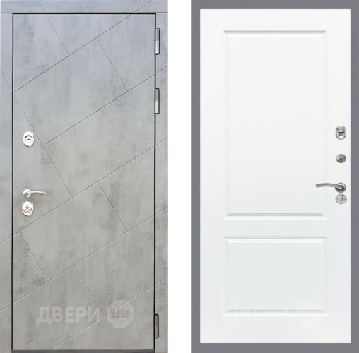 Входная металлическая Дверь Рекс (REX) 22 FL-117 Силк Сноу в Фрязино