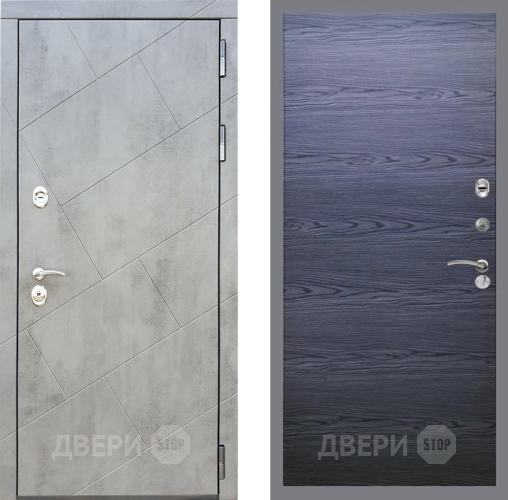 Входная металлическая Дверь Рекс (REX) 22 GL Дуб тангенальный черный в Фрязино