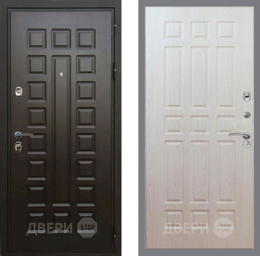 Входная металлическая Дверь Рекс (REX) Премиум 3к FL-33 Беленый дуб в Фрязино