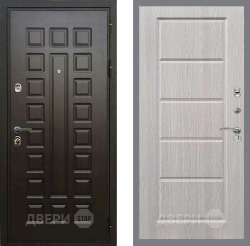 Входная металлическая Дверь Рекс (REX) Премиум 3к FL-39 Беленый дуб в Фрязино