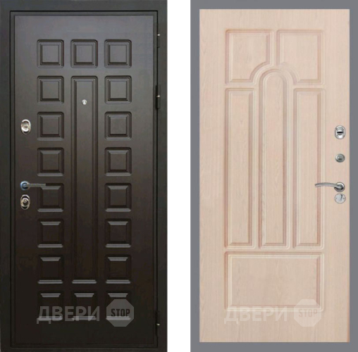 Входная металлическая Дверь Рекс (REX) Премиум 3к FL-58 Беленый дуб в Фрязино