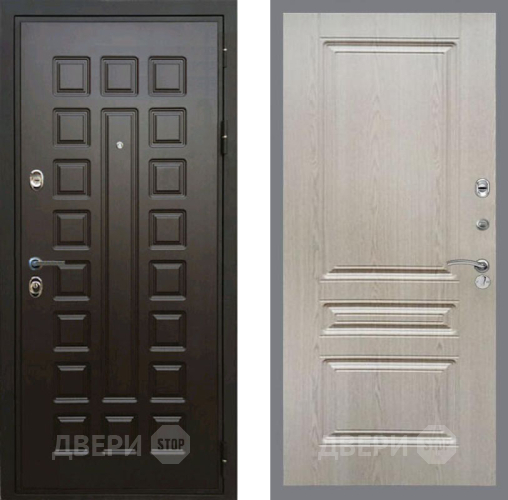 Дверь Рекс (REX) Премиум 3к FL-243 Беленый дуб в Фрязино