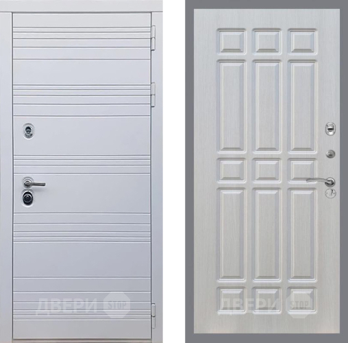 Входная металлическая Дверь Рекс (REX) 14 Силк Сноу FL-33 Лиственница беж в Фрязино