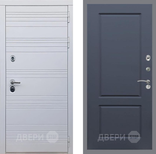 Входная металлическая Дверь Рекс (REX) 14 Силк Сноу FL-117 Силк титан в Фрязино