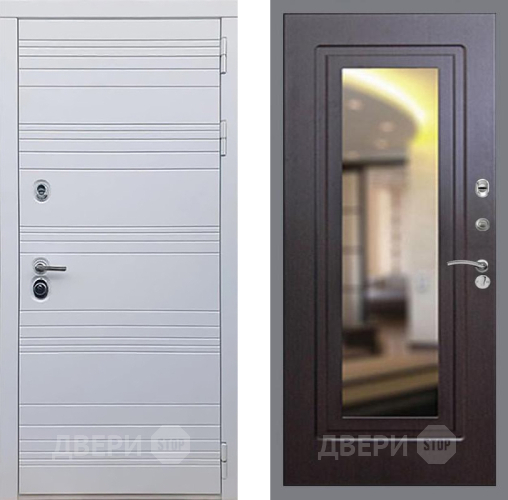 Входная металлическая Дверь Рекс (REX) 14 Силк Сноу FLZ-120 Венге в Фрязино