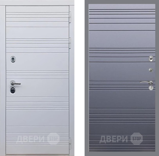 Входная металлическая Дверь Рекс (REX) 14 Силк Сноу Line Силк титан в Фрязино