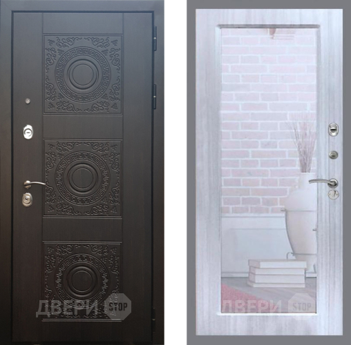 Дверь Рекс (REX) 10 Зеркало Пастораль Сандал белый в Фрязино