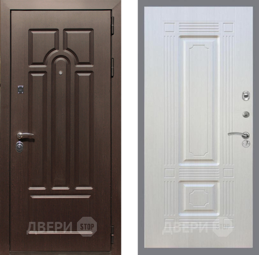 Входная металлическая Дверь Рекс (REX) Эврика FL-2 Лиственница беж в Фрязино