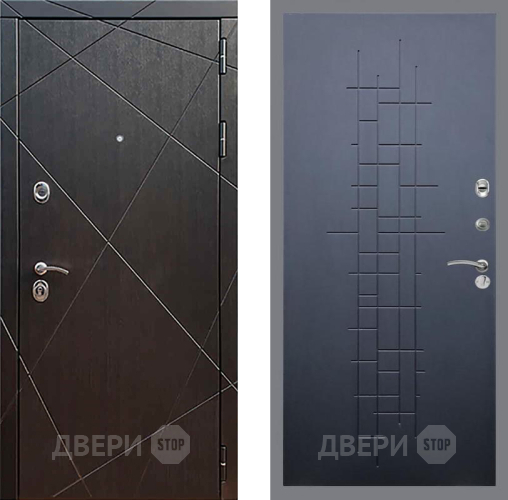 Входная металлическая Дверь Рекс (REX) 13 Венге FL-289 Ясень черный в Фрязино