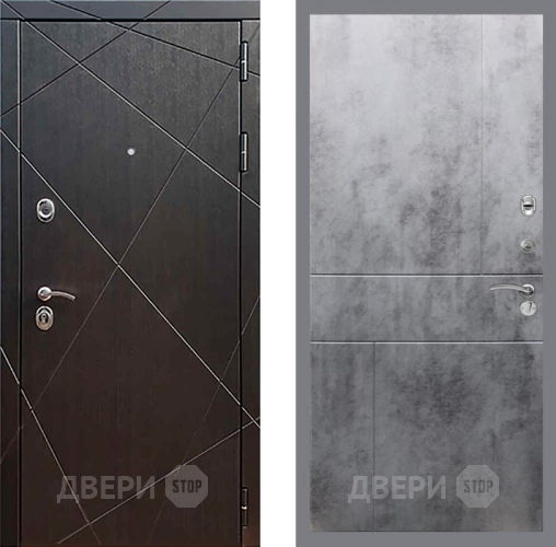 Дверь Рекс (REX) 13 Венге FL-290 Бетон темный в Фрязино