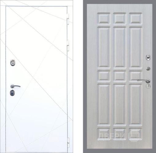 Дверь Рекс (REX) 13 Силк Сноу FL-33 Лиственница беж в Фрязино