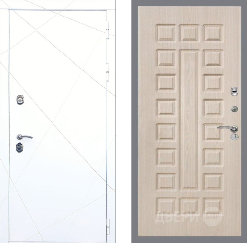 Дверь Рекс (REX) 13 Силк Сноу FL-183 Беленый дуб в Фрязино