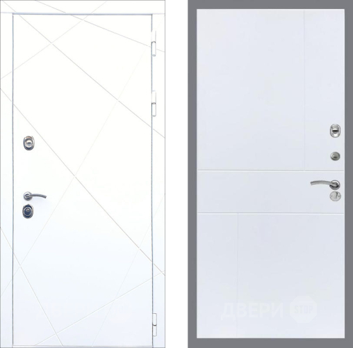 Входная металлическая Дверь Рекс (REX) 13 Силк Сноу FL-290 Силк Сноу в Фрязино