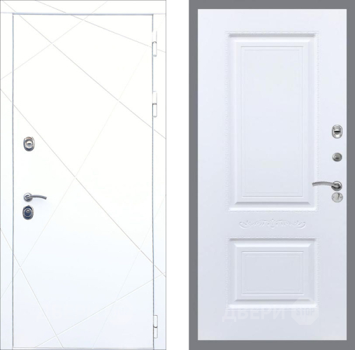 Входная металлическая Дверь Рекс (REX) 13 Силк Сноу Смальта Силк Сноу в Фрязино